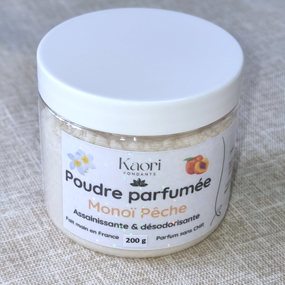 Poudre parfumée Monoï Pêche (200g)