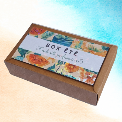 Box Été 1 - Fondants parfumés x6