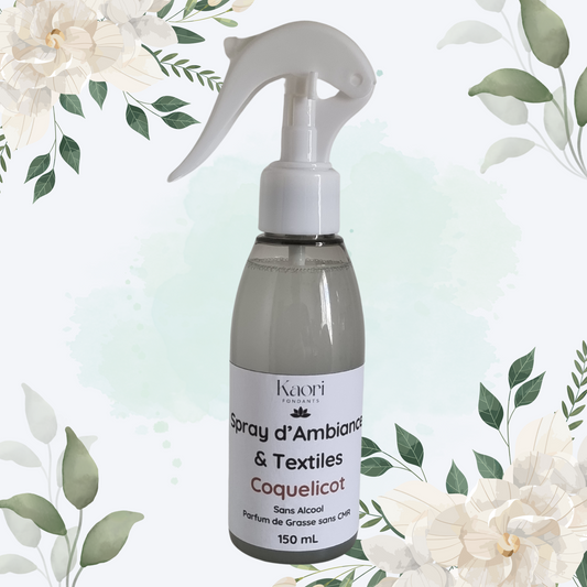 Spray d'Ambiance & Textiles Coquelicot (150 mL)