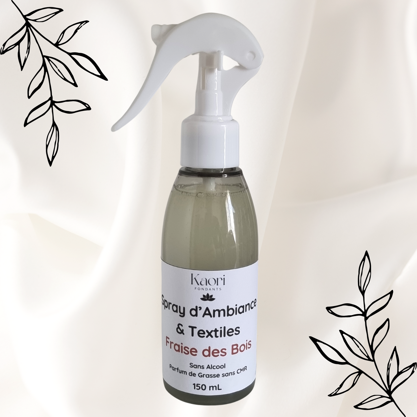 Spray d'Ambiance & Textiles Fraise des Bois (150mL)