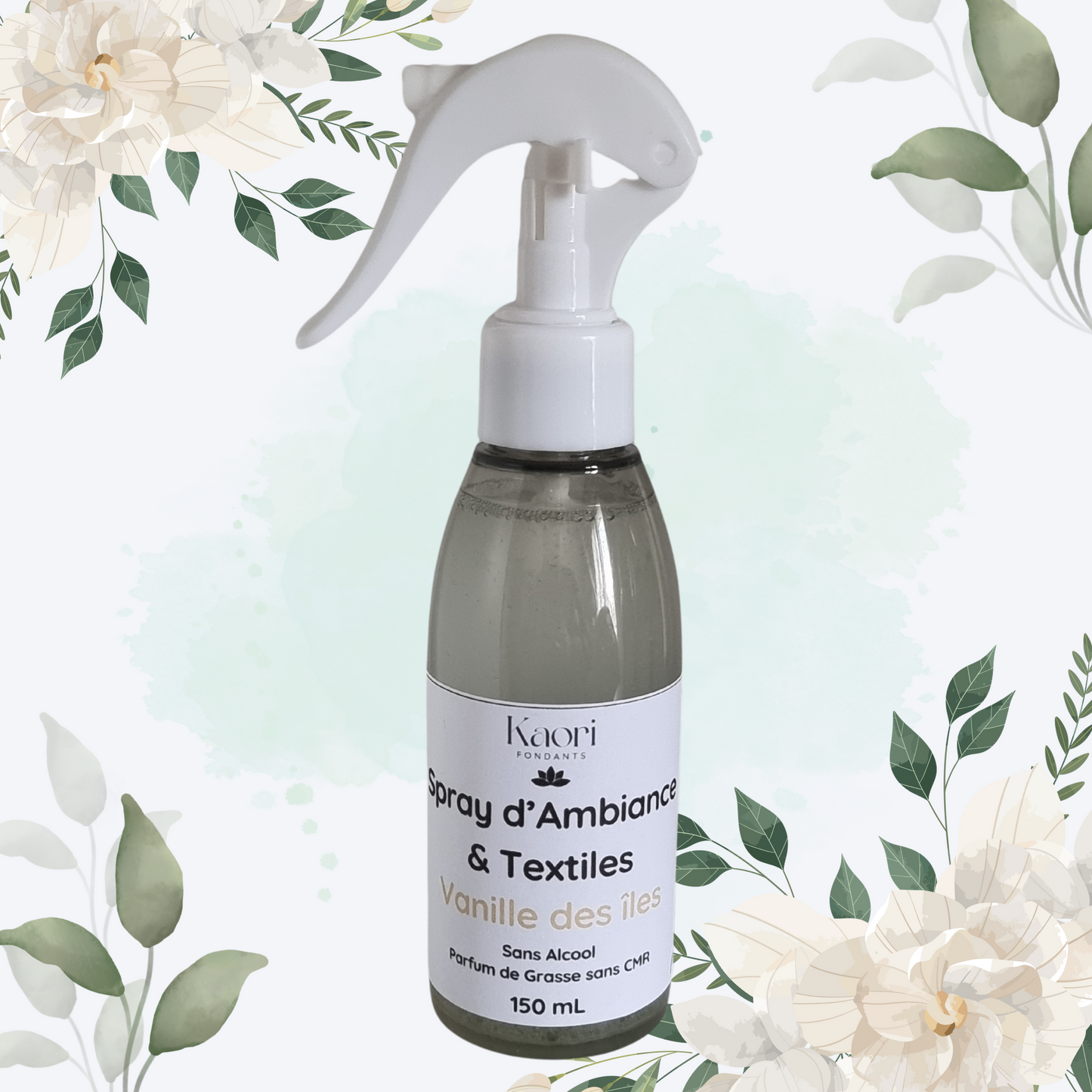 Spray d'Ambiance & Textiles Vanille des îles (150mL)